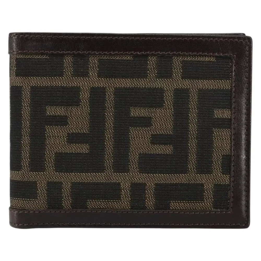 Fendi Zucca Wallet Black